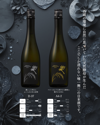 【オリジナル酵母酒】IZUMIBASHI PROTOTYPE A2-4＆D-37　※セット販売