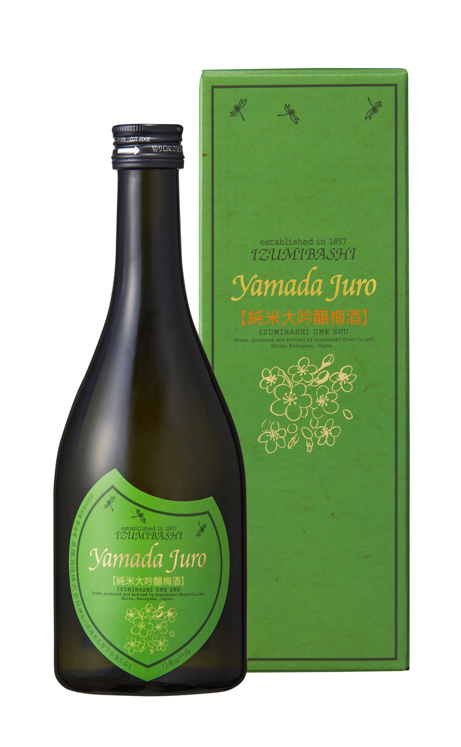 デシカシリーズ】大吟醸梅酒 山田十郎（Yamada Juro) 500ml 手提げ袋